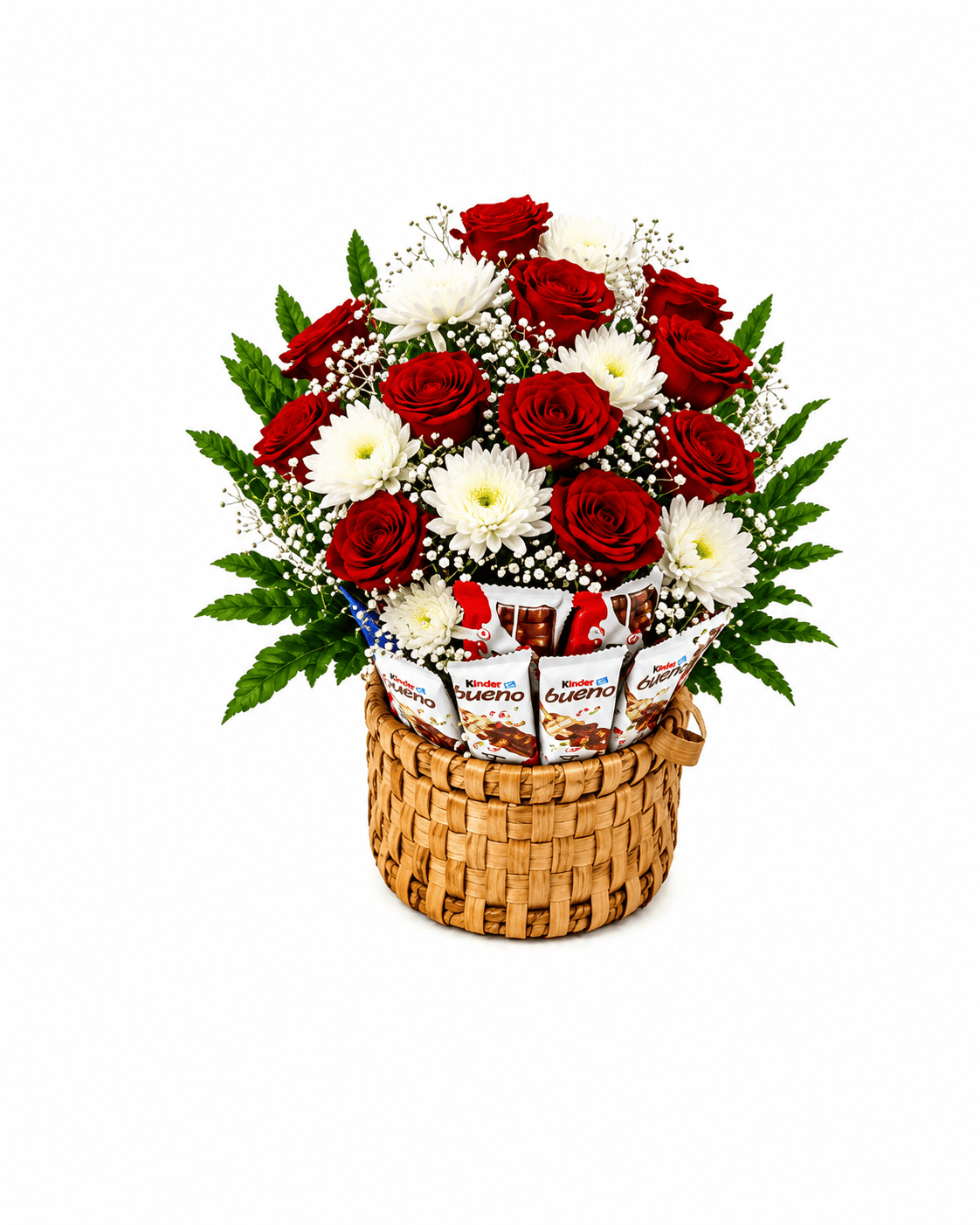 Luxury Floral Chocolate Basket