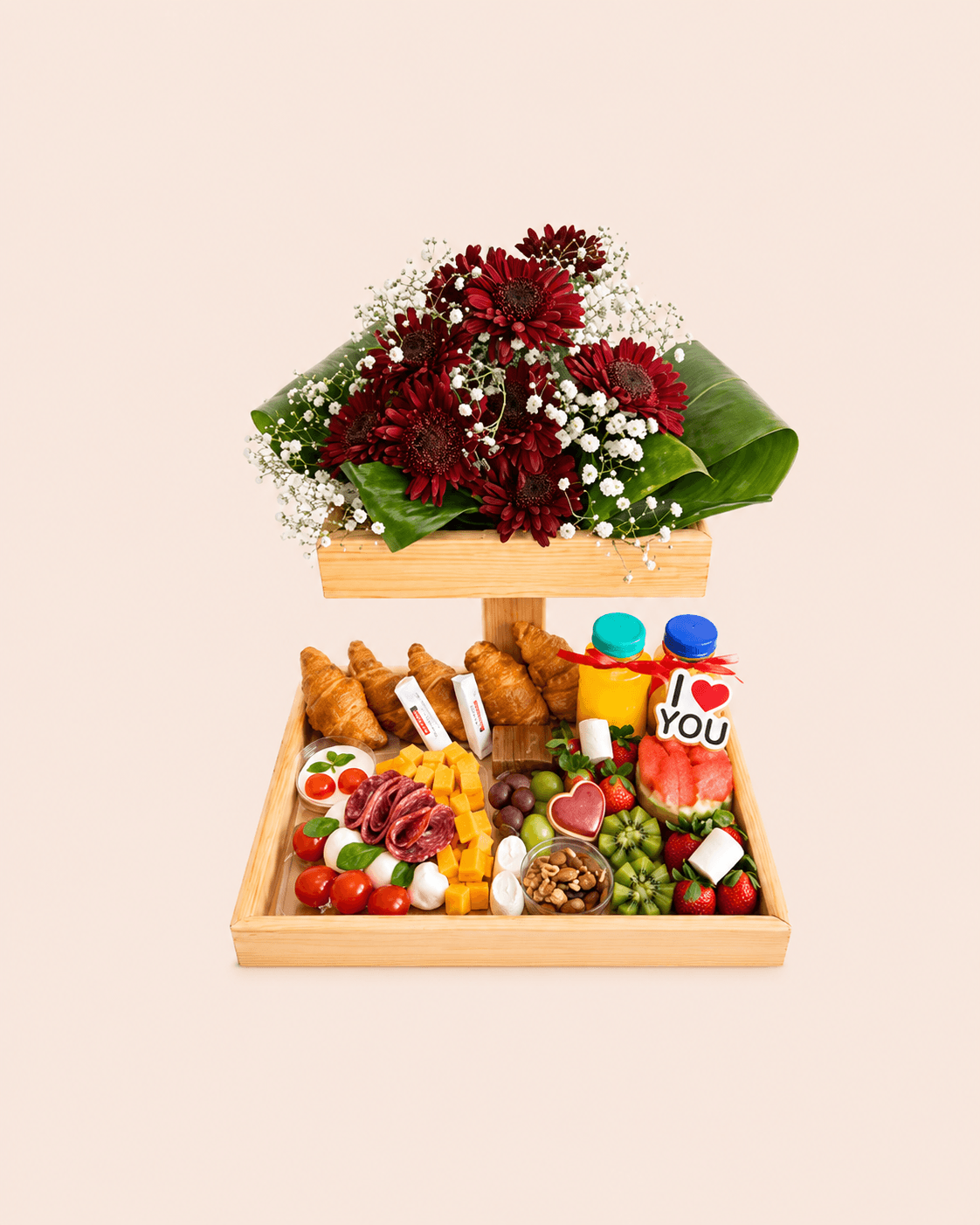 Couple Romatic Breakfast Tray