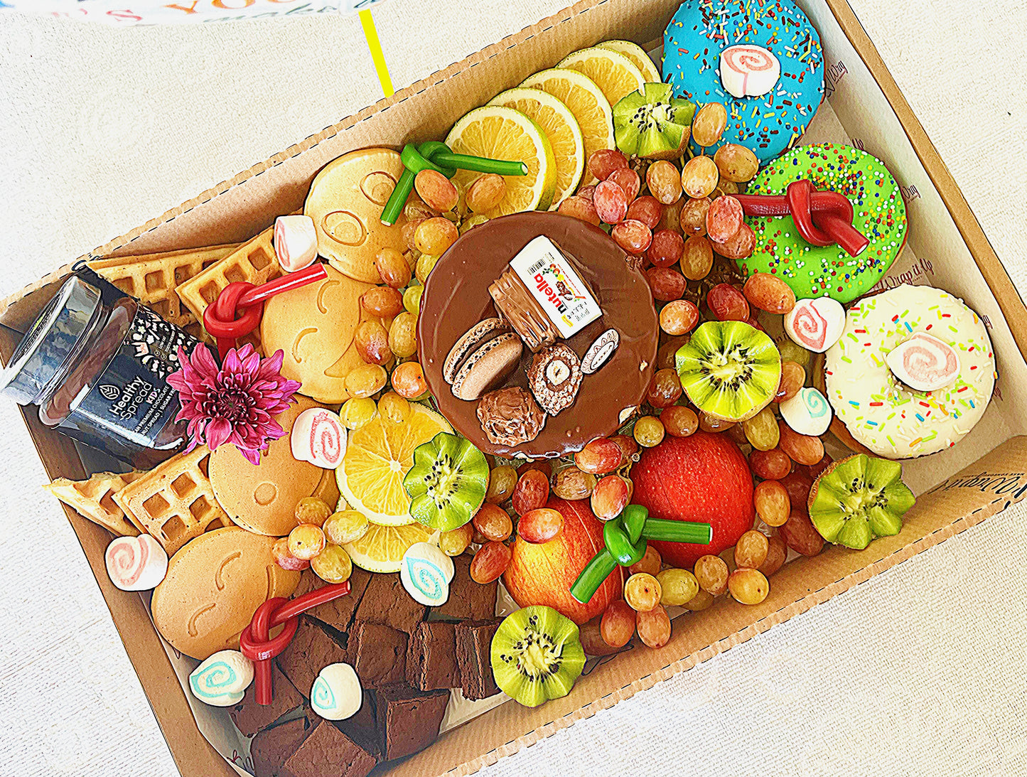 Dessert Box with a cake