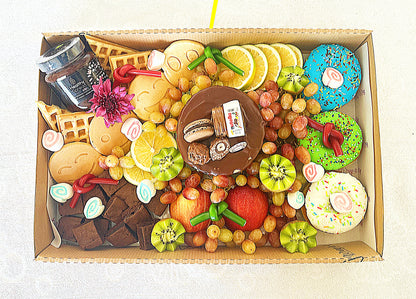 Dessert Box with a cake