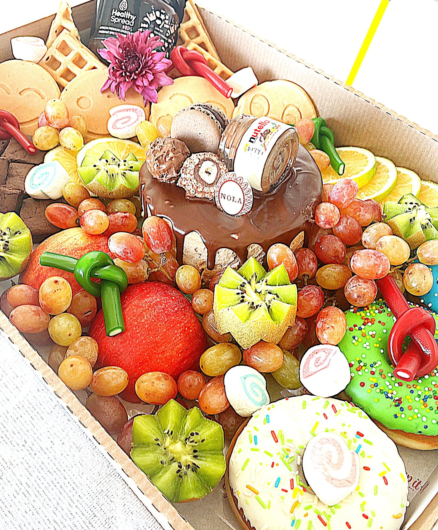 Dessert Box with a cake