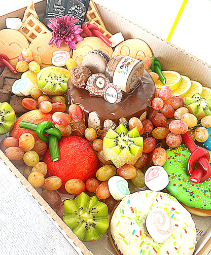 Dessert Box with a cake