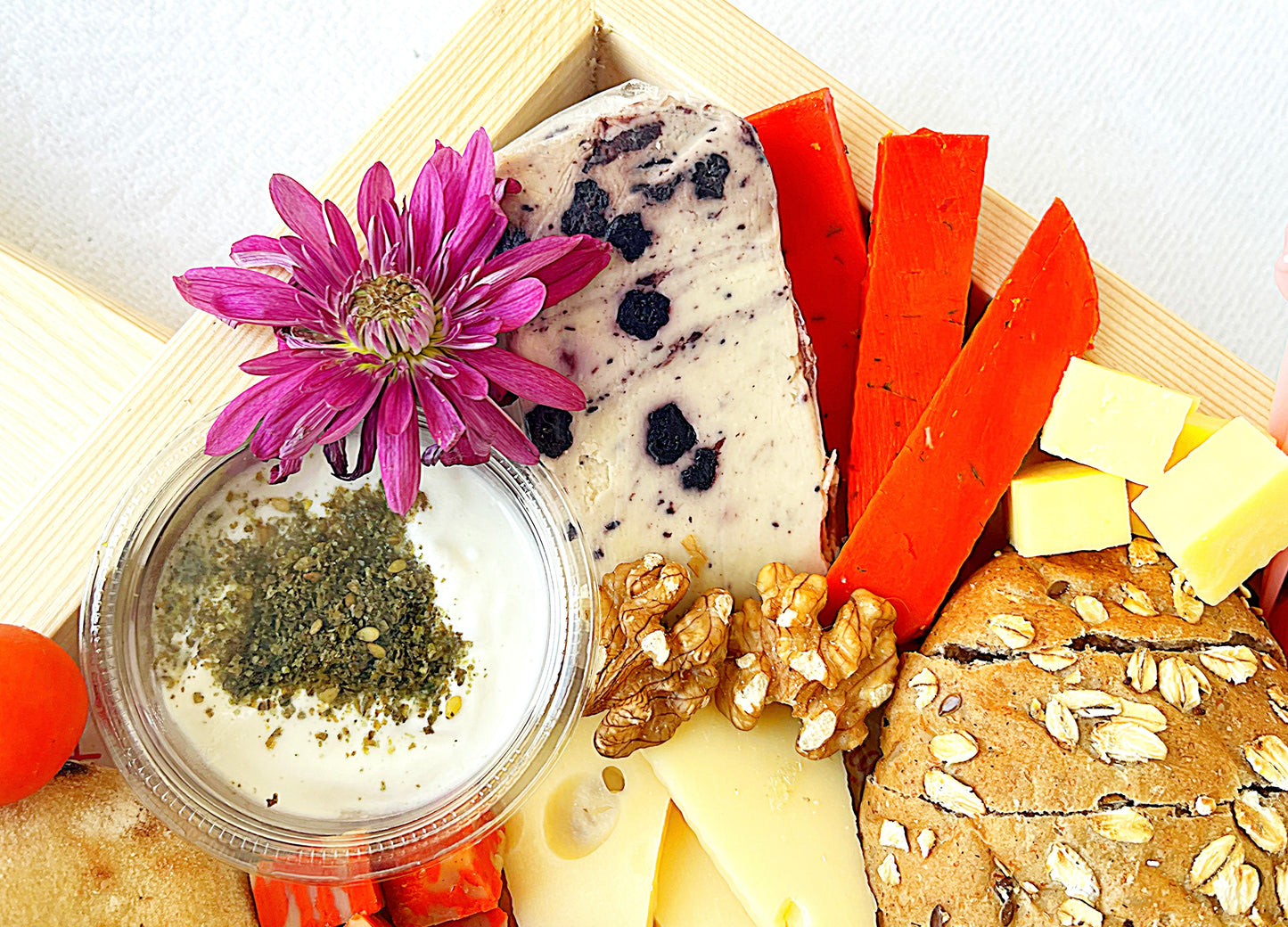 Rainbow Cheese Board